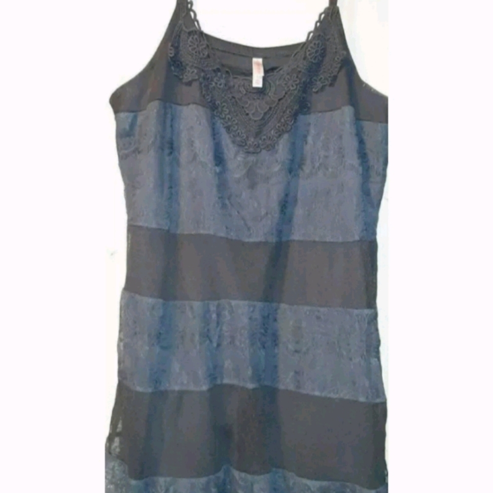Spaghetti Strap With Lace